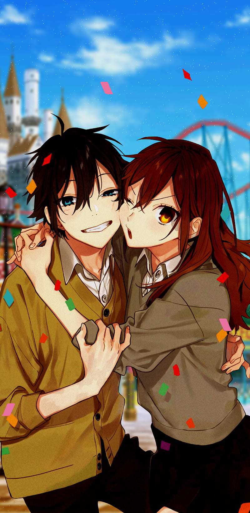 horimiya// miyamura wallpaper  Cool anime wallpapers, Anime background,  Horimiya