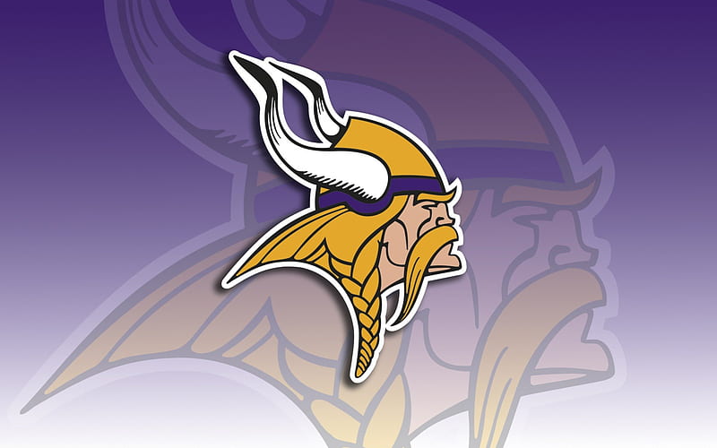 Minnesota Vikings Logo, minnesota vikings, vikings logo, vikings, mn vikings, vikings head, HD wallpaper