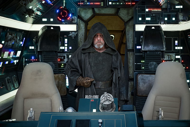 Luke Skywalker In Star Wars The Last Jedi 2017, star-wars-the-last-jedi, luke-skywalker, 2017-movies, movies, HD wallpaper