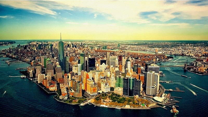 Manhattan Megapolis, HD wallpaper