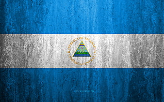 Flag of Cuba stone background, grunge flag, North America, Cuba flag ...