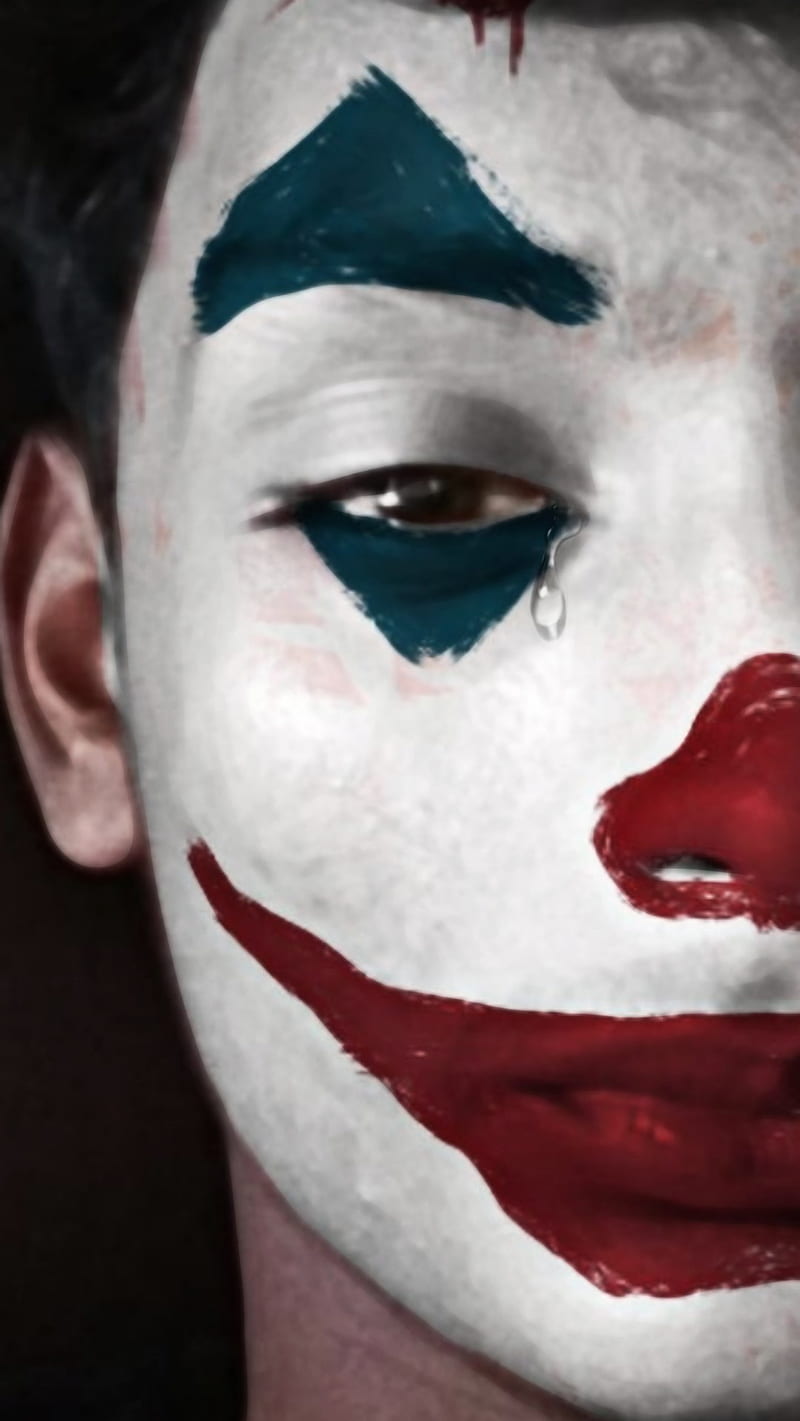 Joker, cry, fake, happy, hate, love, real, sad, smile, HD phone wallpaper