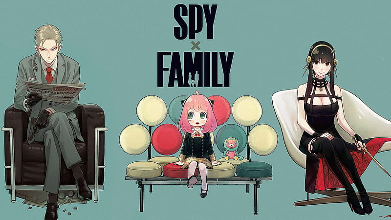 Anime, Spy x Family, Anya Forger , Loid Forger , Yor Briar, HD wallpaper