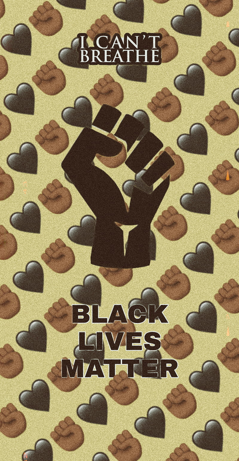 BLACK LIVES MATTER, black people, stop racism, we are all human beings, HD phone wallpaper