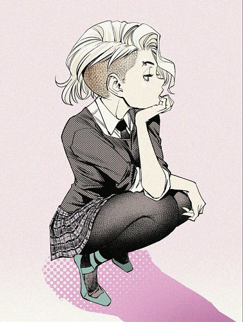 Gwen Stacy aka SpiderGwen aka haileesteinfeld drawing  digital colors  referenced from the spiderversemovie Used photoshop on my wacom Cintiq  SpiderManIntoTheSpiderVerse IntotheSpiderVerse SpiderVerse SpiderGwen  GwenStacy SpiderMan 