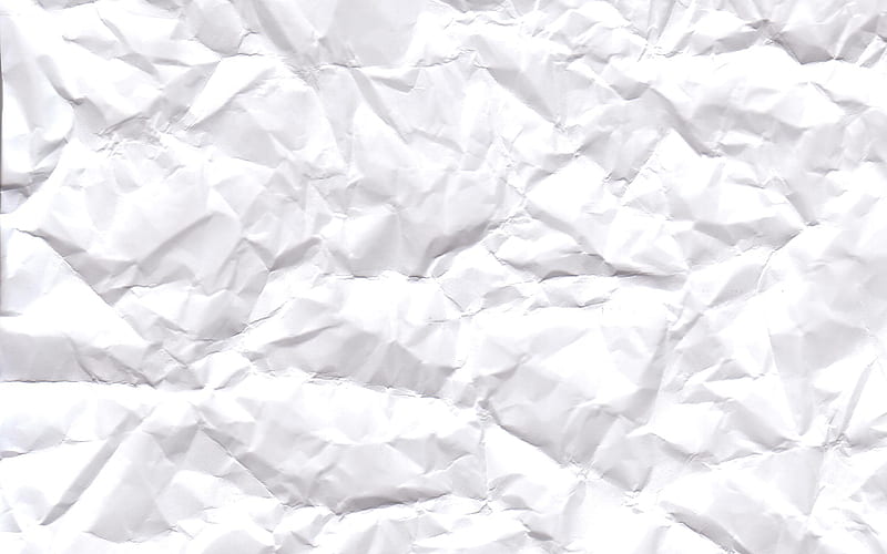 White crumpled paper texture, white paper background, paper texture, paper,  HD wallpaper | Peakpx