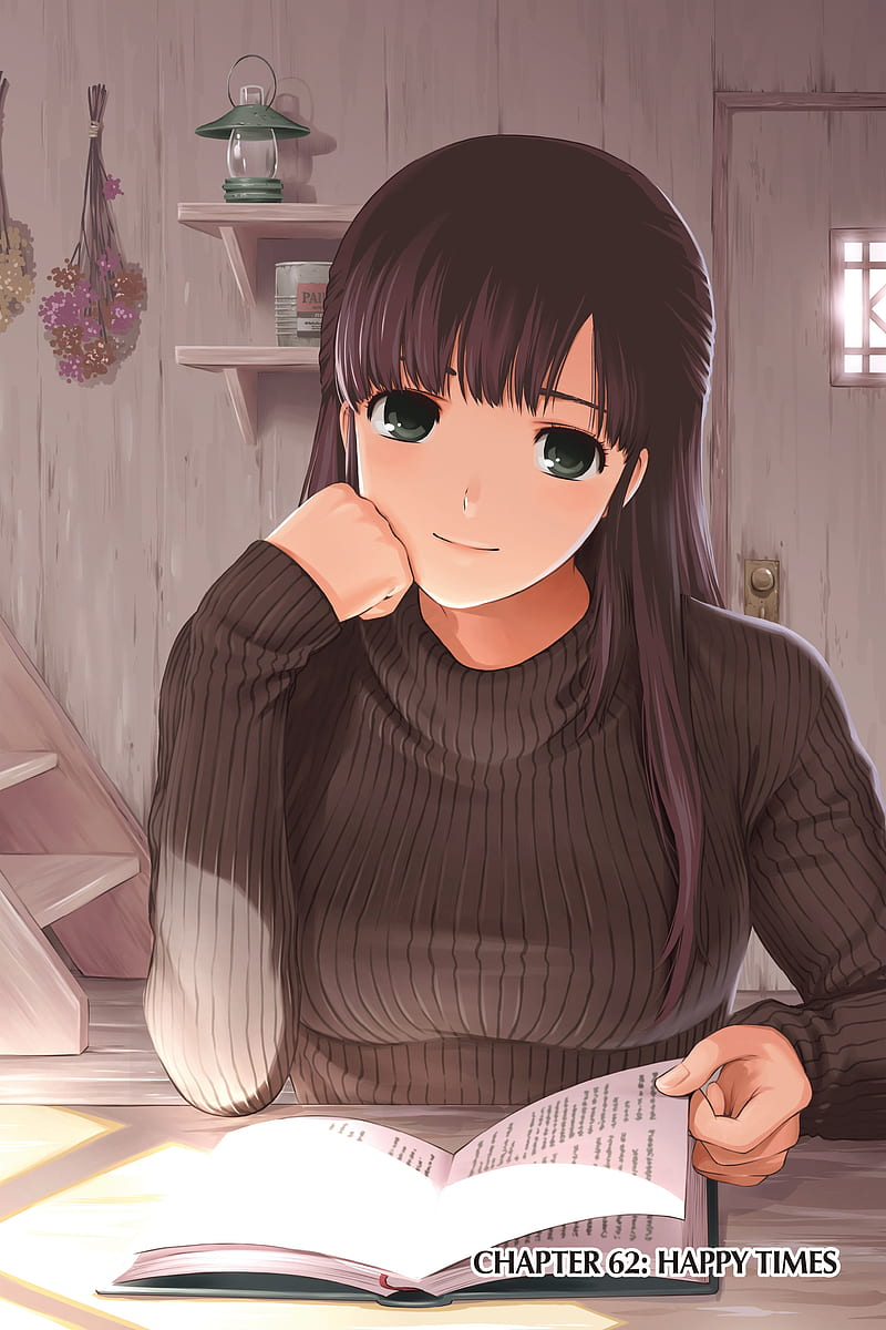 Tachibana hina, sweater, brown hair, domestic na kanojo, Anime, HD phone  wallpaper | Peakpx