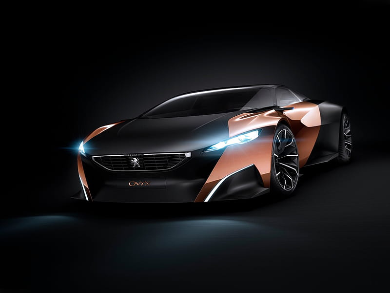2012 Peugeot Onyx Concept, Coupe, Hybird, V8, car, HD wallpaper