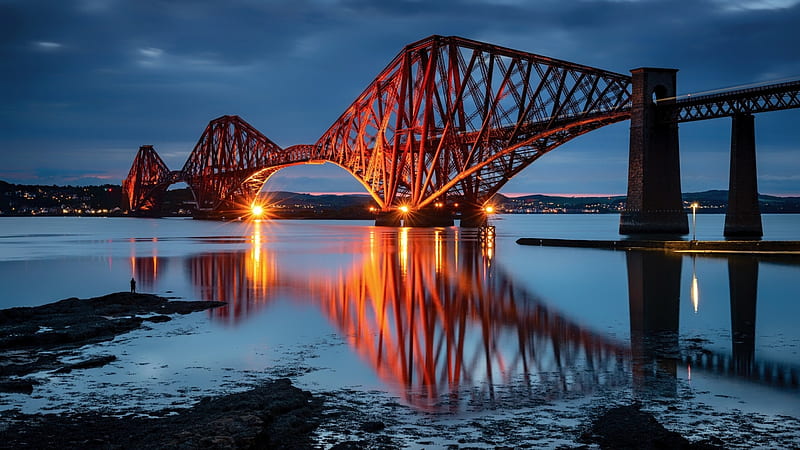 Forth Bridge - Scotland, Scotland, Forth Rail Bridge, River Forth, Forth Bridge, HD wallpaper