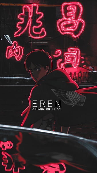 Eren, aot, attack on titan, HD phone wallpaper