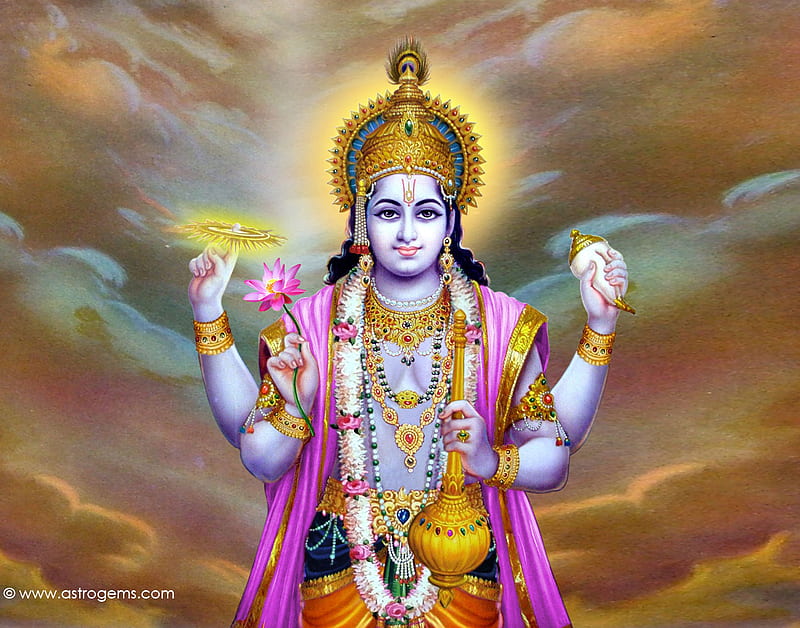 Lord Vishnu ( Narayana ), santana dharma, dharma, hinduism, supreme, hindu,  narayana, HD wallpaper | Peakpx