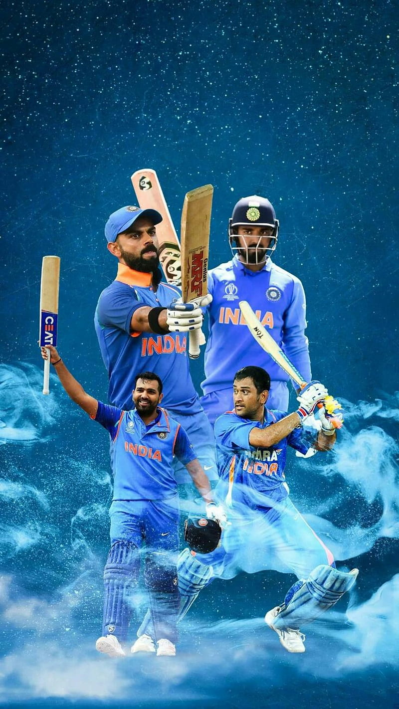 India cricket team, dhoni, kl rahul, kohli, rohit, HD phone wallpaper |  Peakpx