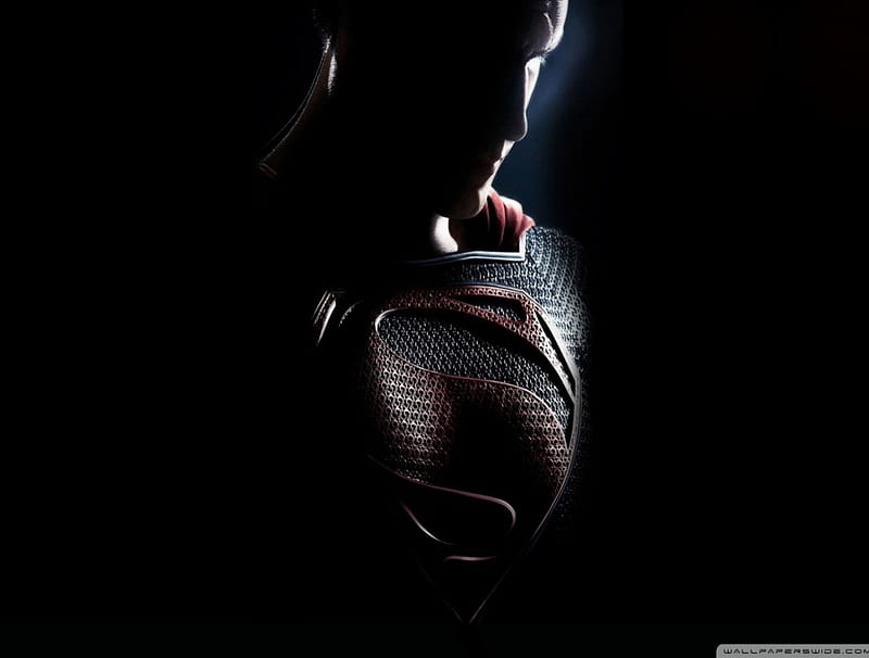 Man Of Steel, superman logo, clark kent, superman, HD wallpaper
