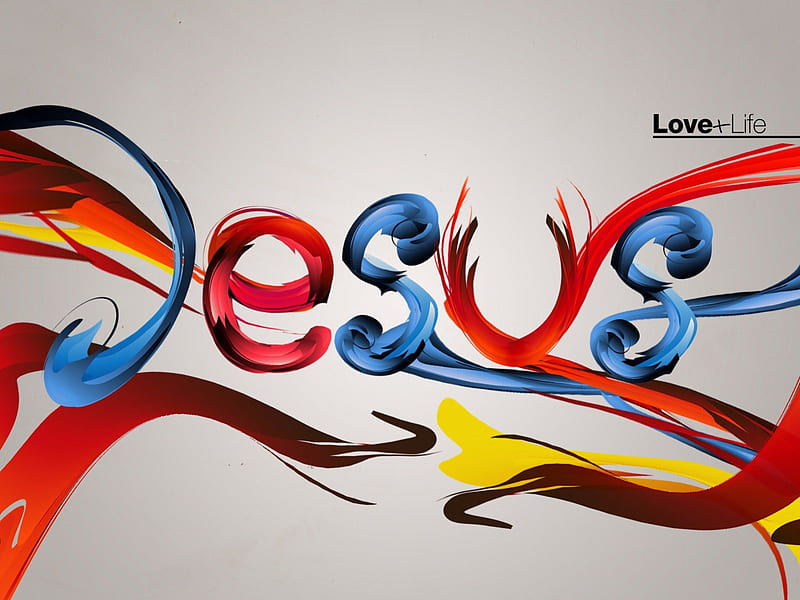 The name of JESUS, art, jesus, graffiti, abstract, god, HD wallpaper |  Peakpx