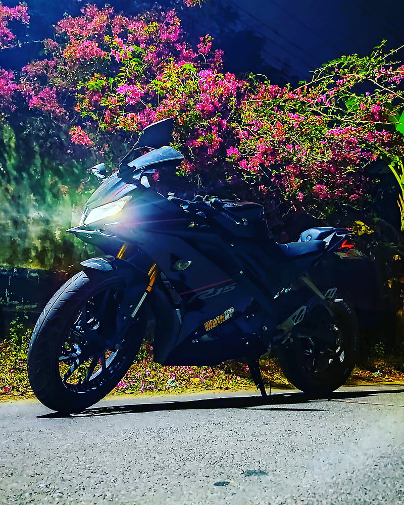 Yamaha r15 v3, motoman, motorcycle, ride, HD phone wallpaper
