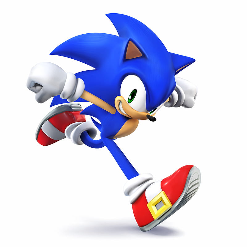 Sonic SSB4, sonic the hedgehog, super smash bros, HD phone wallpaper