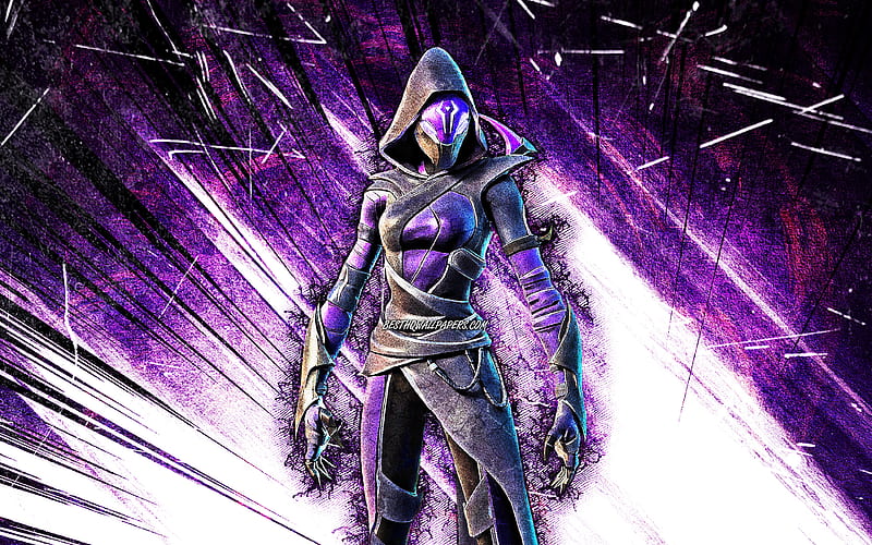 Rosa Skin Grunge Art Fortnite Battle Royale Violet Abstract Rays Fortnite Characters Hd Wallpaper Peakpx