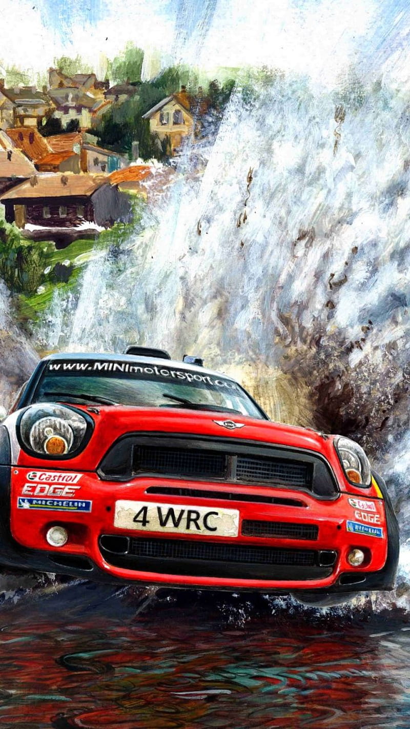 Mini cooper wrc, motorsport, rally, rally car, HD phone wallpaper