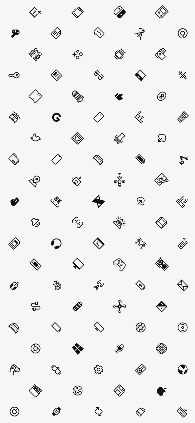 Mkb , dbrand, icons 2020, mkb, mobile, pattern, stylistic, HD phone wallpaper
