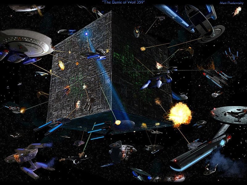 Tv Show, Stargate, Star Trek: The Original Series, Borg (Star Trek), HD wallpaper