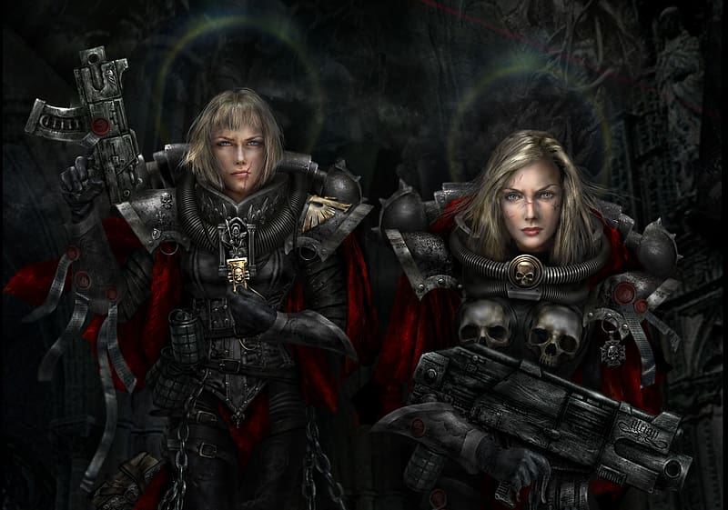 Warhammer, Video Game, Adepta Sororitas, Sisters Of Battle, HD wallpaper