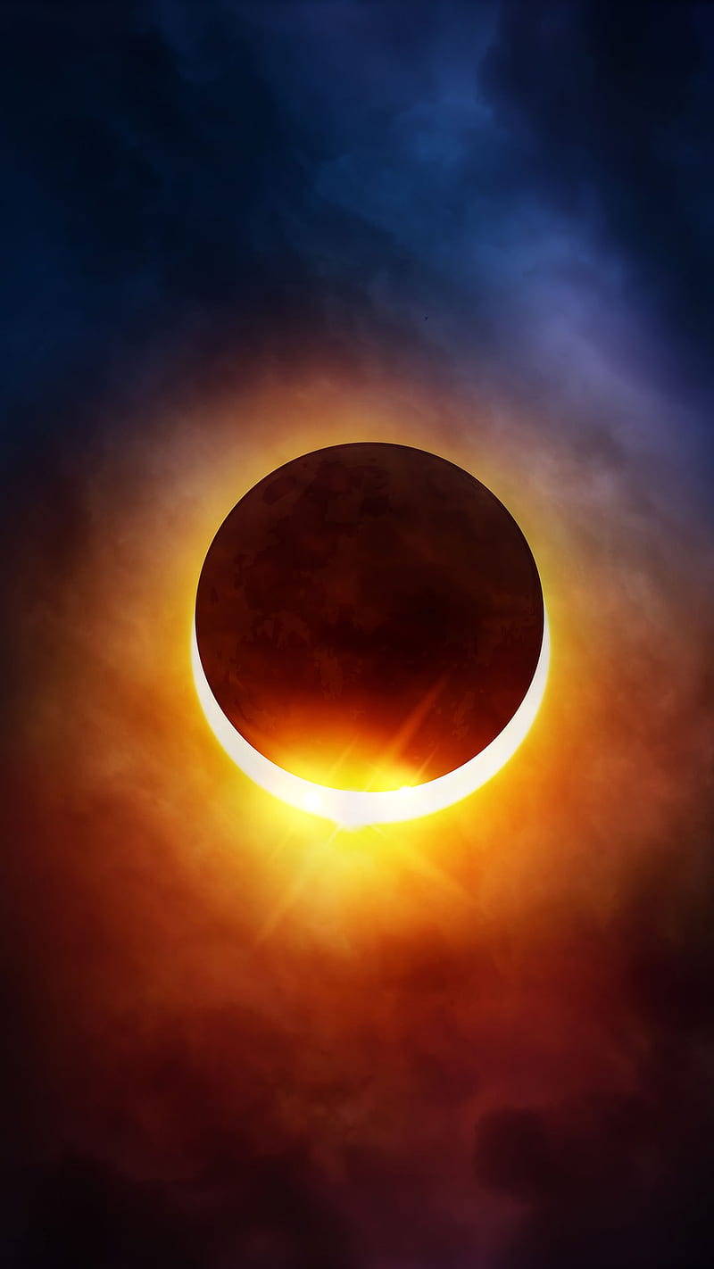 Solar Eclipse Universe Top Free Solar Eclipse Univ iPhone Wallpapers  Free Download