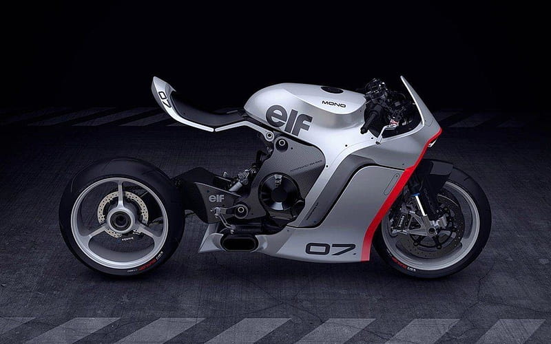 Elf 07 Mono superbikes, 2020 bikes, sportsbikes, Mono Racer, HD wallpaper