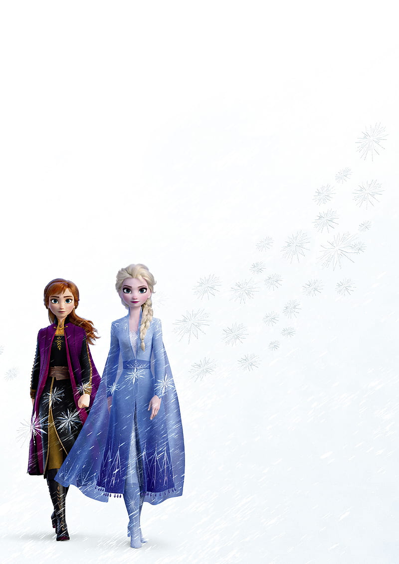 Elsa and Anna In Frozen 2 Movie, HD phone wallpaper