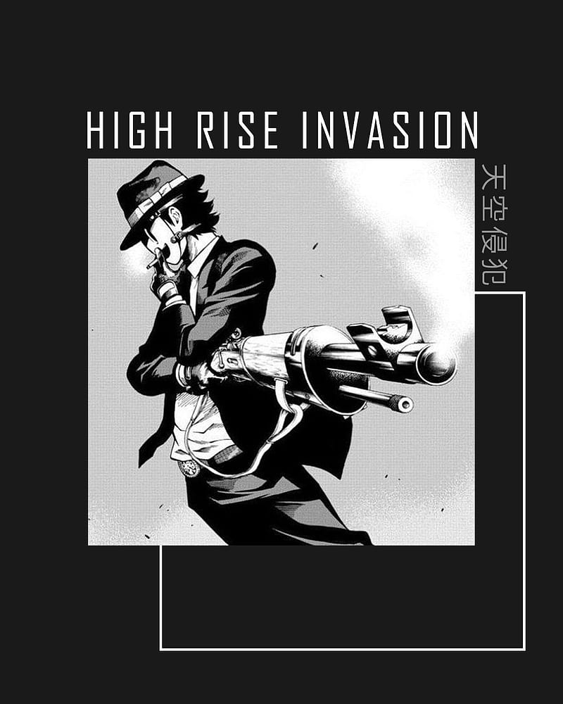 High Rise Invasion, aesthetic, grunge, sniper, edit, hype, hop, black and  white, HD phone wallpaper | Peakpx