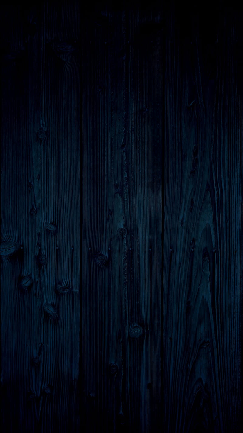 blue tree, dark, shadow, wood, wooden, HD phone wallpaper