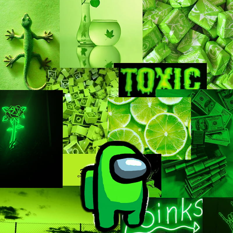 Lime Green Among Us, among us, gree, HD phone wallpaper | Peakpx