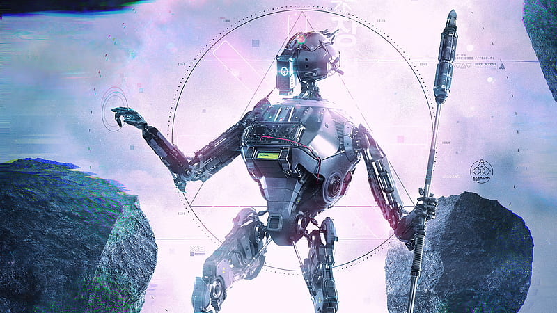 Scifi Droid Concept , scifi, robot, artist, artwork, digital-art, HD wallpaper