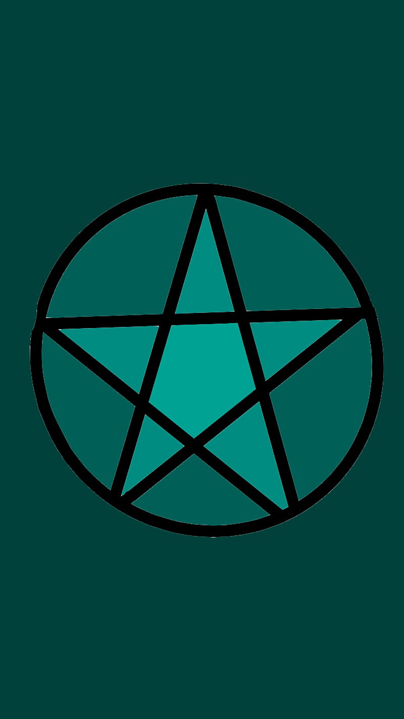 Pentagram, pagan, star, wicca, HD phone wallpaper