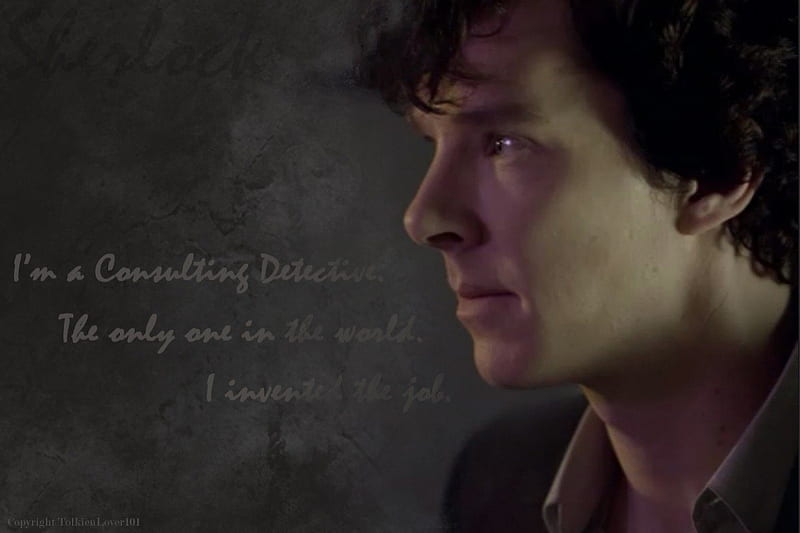 A Consulting Detective, cumberbatch, detective, consulting, benedict, sherlock holmes, HD wallpaper