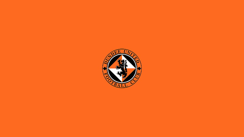 Emblem Logo Soccer Dundee United F.C, HD wallpaper