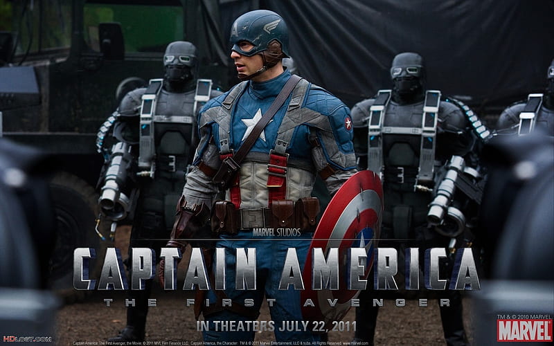 Captain America-The First Avenger Movie, HD wallpaper