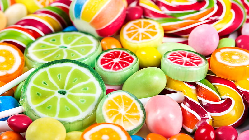 Colorful candy, , wheels, candy, sweet, colorful, sweets, graphy, confectionery, lollies, abstract, pretty, HD wallpaper
