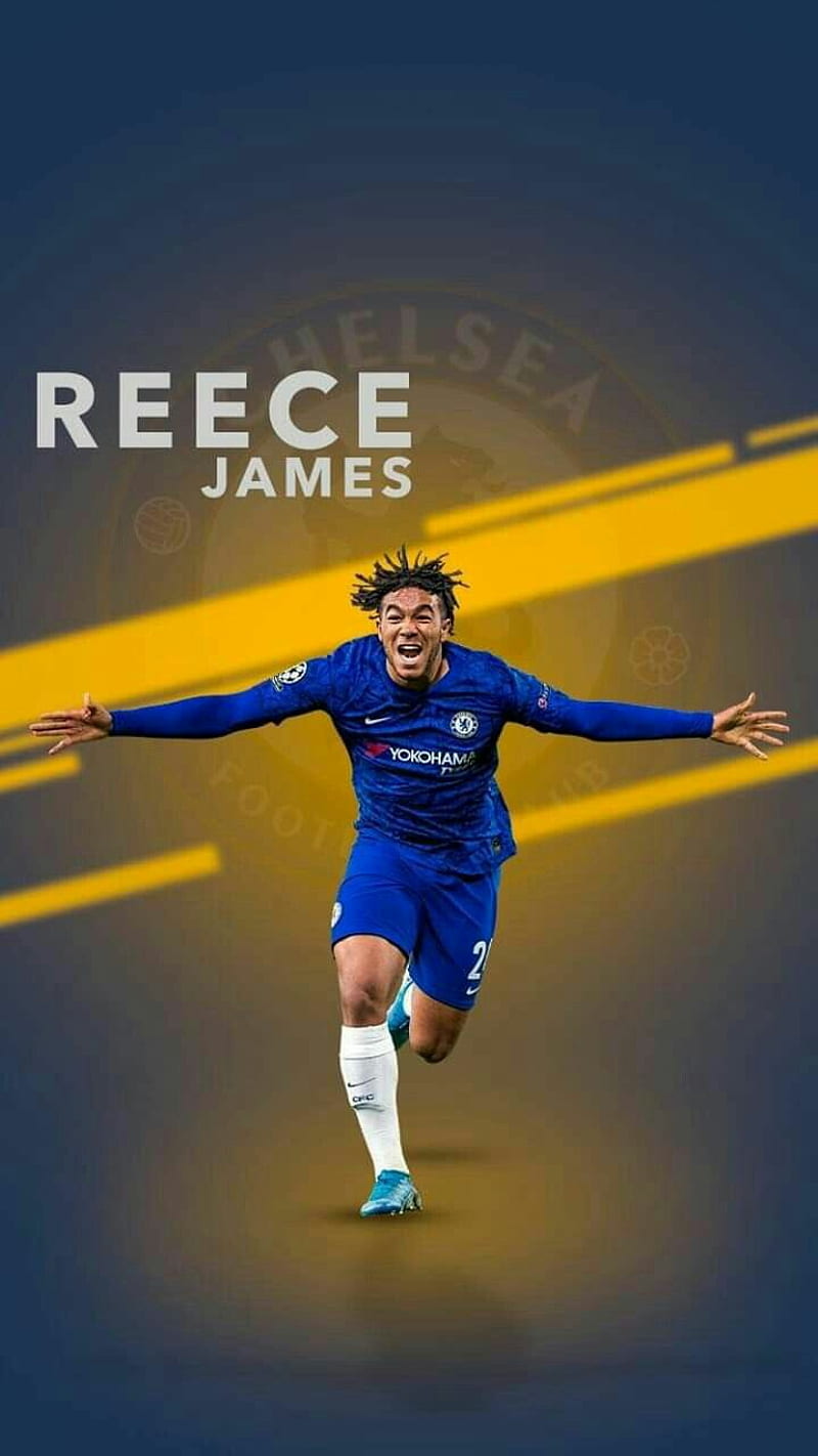 Reece James , chelsea, football, player, reece james, HD phone wallpaper
