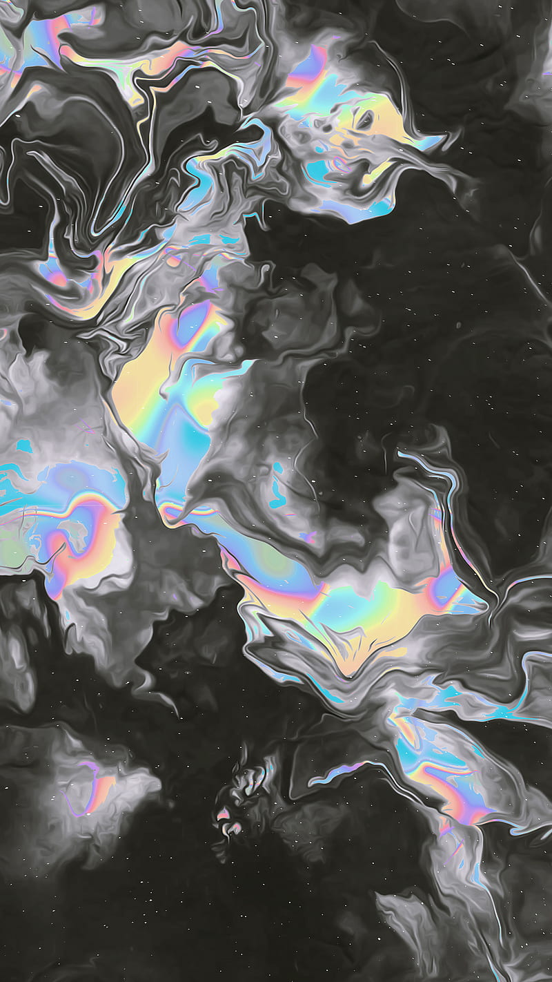 Space + Time , Malavida, abstract, acrylic, colors, digitalart, galaxy, glitch, gradient, graphicdesign, holographic, iridescent, marble, oilspill, paint, planet, psicodelia, sea, stars, surreal, texture, trippy, vaporwave, visualart, watercolor, wave, HD phone wallpaper