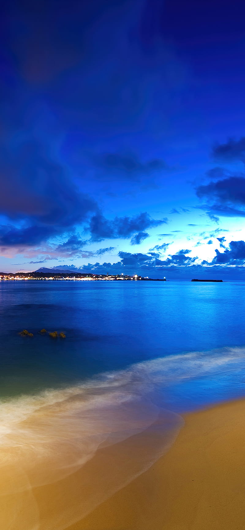 Saint Jean De Luz , Fishing Port, Blue Sky, Nature, Blue Sky and Sea, HD phone wallpaper