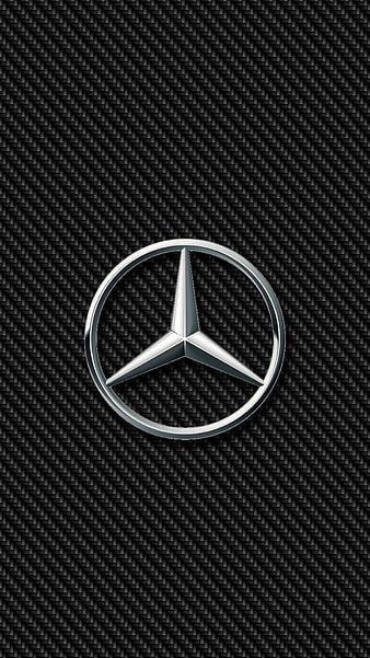 Mercedes Benz Logo, mercedes benz, car, HD phone wallpaper