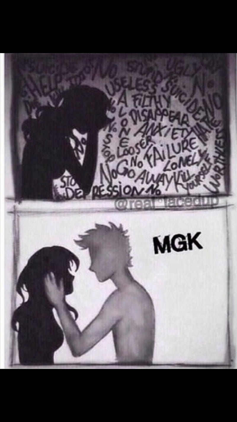 Mgk, machine gun kelly, HD phone wallpaper