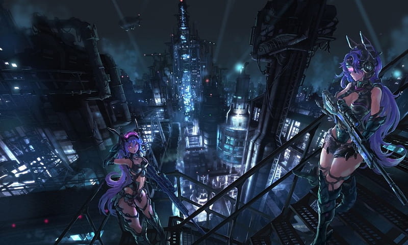 Inuyashiki, anime, city, hiro, ichiro, manga, mecha, robot, super hero,  superpower, HD phone wallpaper