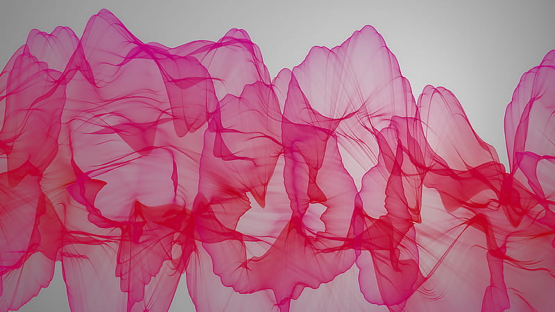 Pink Ribbon Abstract, HD wallpaper