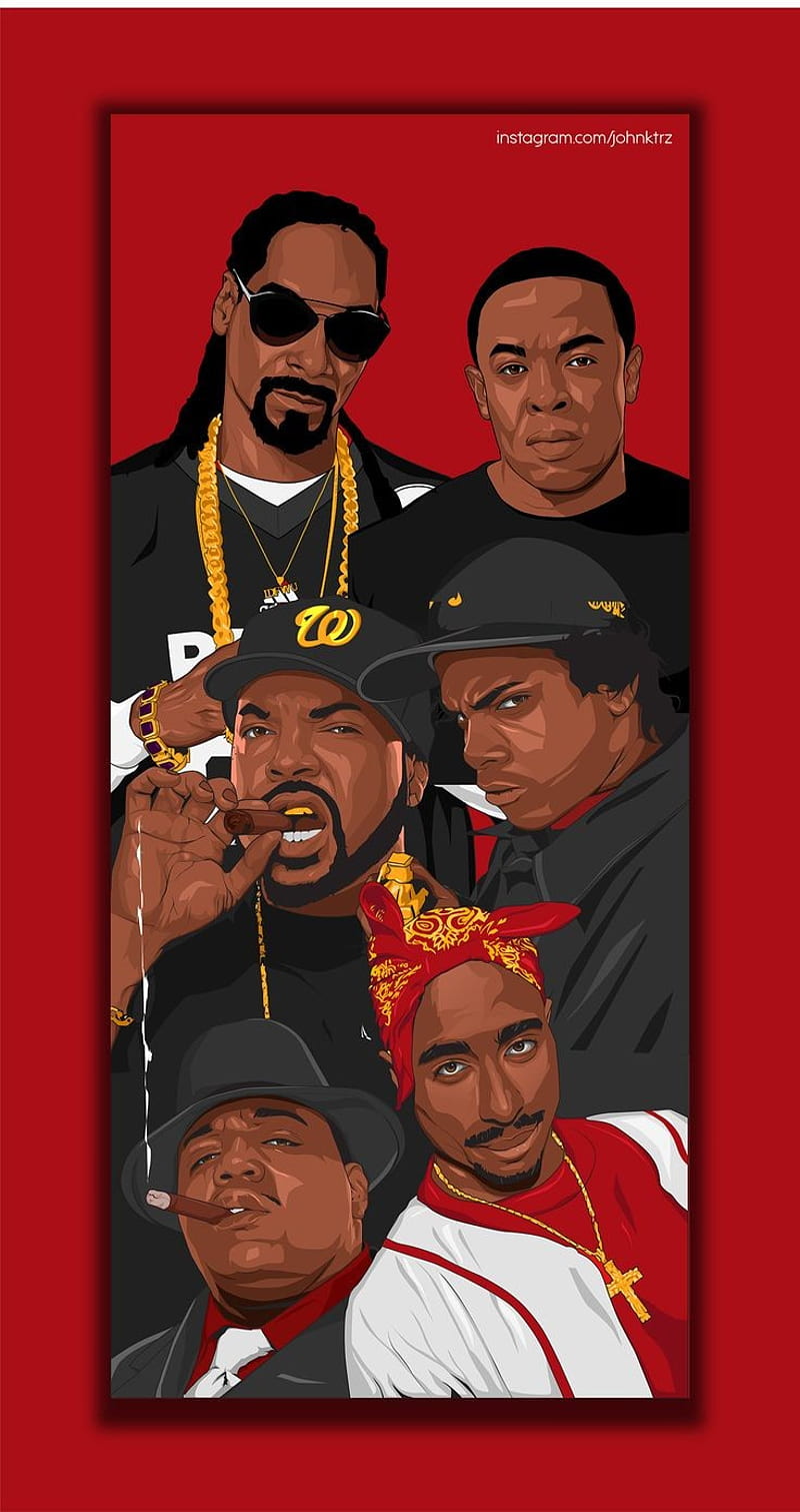 Old School Rapper Rap Ice Cube Hip Hop Aesthetic Old School Eazy E Painting Hd Phone Wallpaper Peakpx