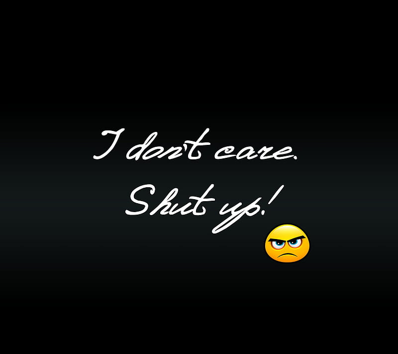 i dont care, cool, life, new, quote, saying, unhappy, HD wallpaper