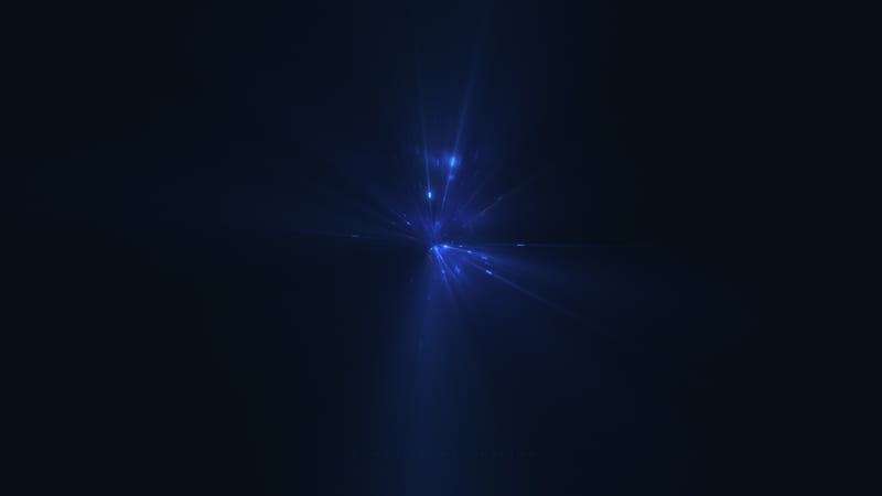 Last Blue Light Digital Art , digital-universe, blue, sky, digital-art, artist, artwork, HD wallpaper