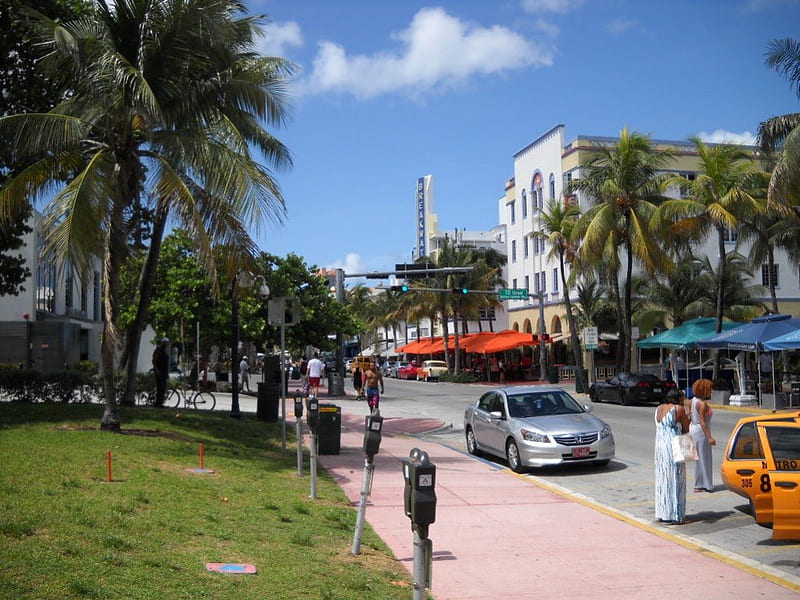 South Beach,Miami Florida!!!, beach, city, miami, people, HD wallpaper