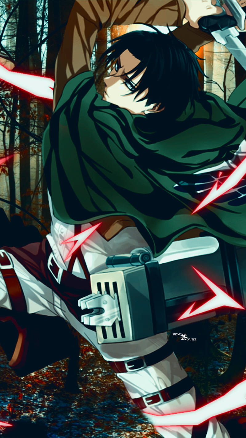 Levi ackerman, anime, attack on titan, forest, lightning, patrulha, red,  shingeki no kyojin, HD phone wallpaper | Peakpx