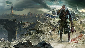 post apocalypse survivor wallpaper